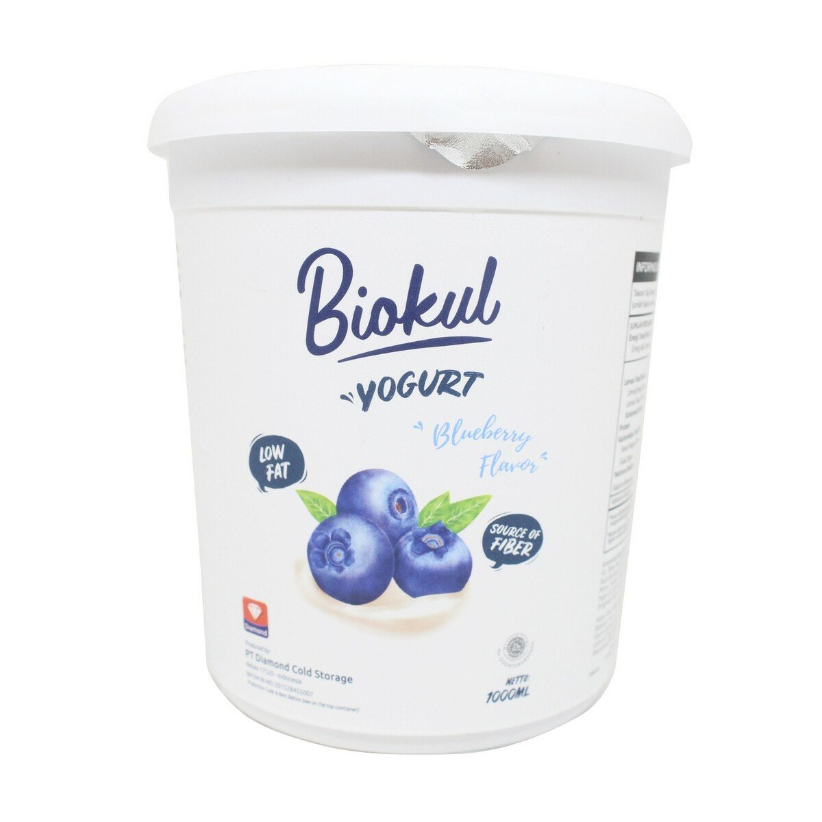 Biokul Yogurt Blueberry 1Litre