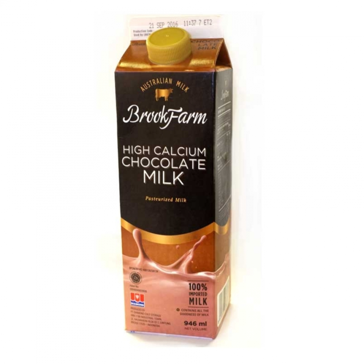 Brookfarm Fresh Milk Chocolate 946ml
