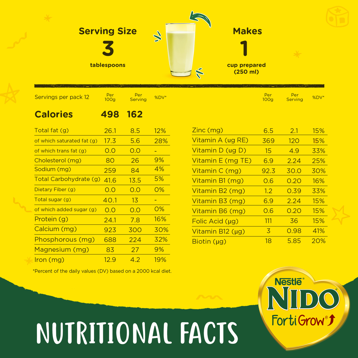 Nestle Nido Fortified Milk Powder 400g