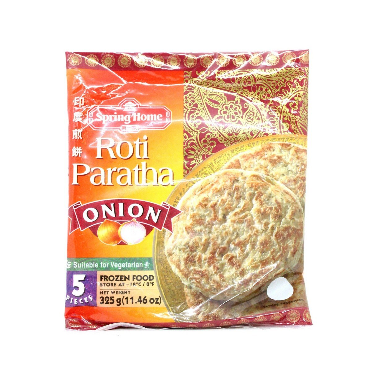 TYJ OS Roti Paratha Onion 325g