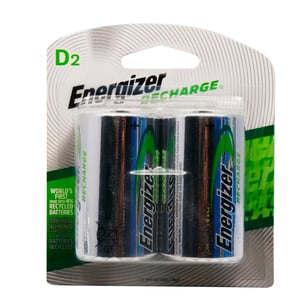 Energizer Recharge D2 Battery 2pcs