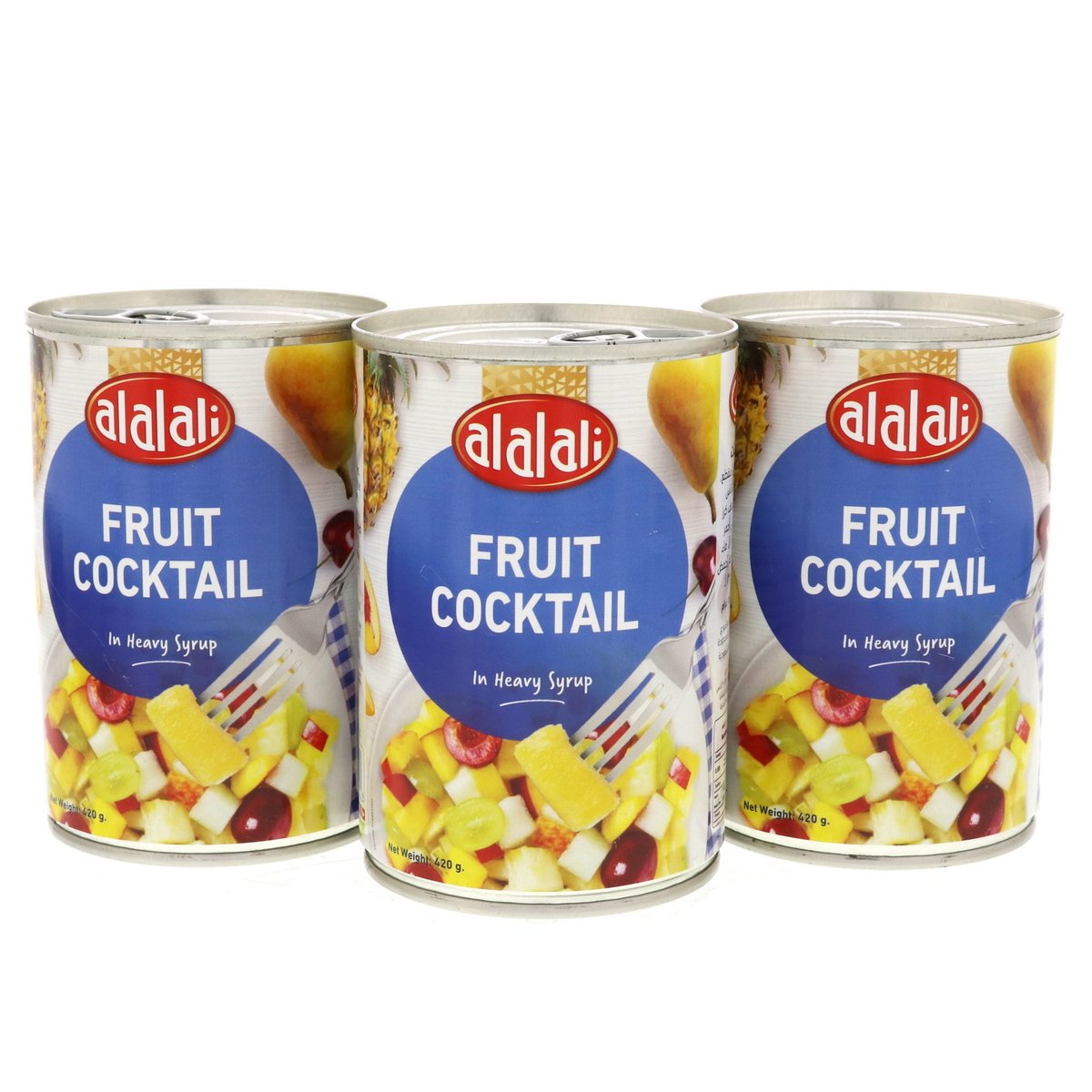 Al Alali Fruit Cocktail In Heavy Syrup 3 x 420 g