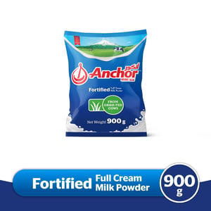 Anchor Full Cream Milk Powder Pouch 900g