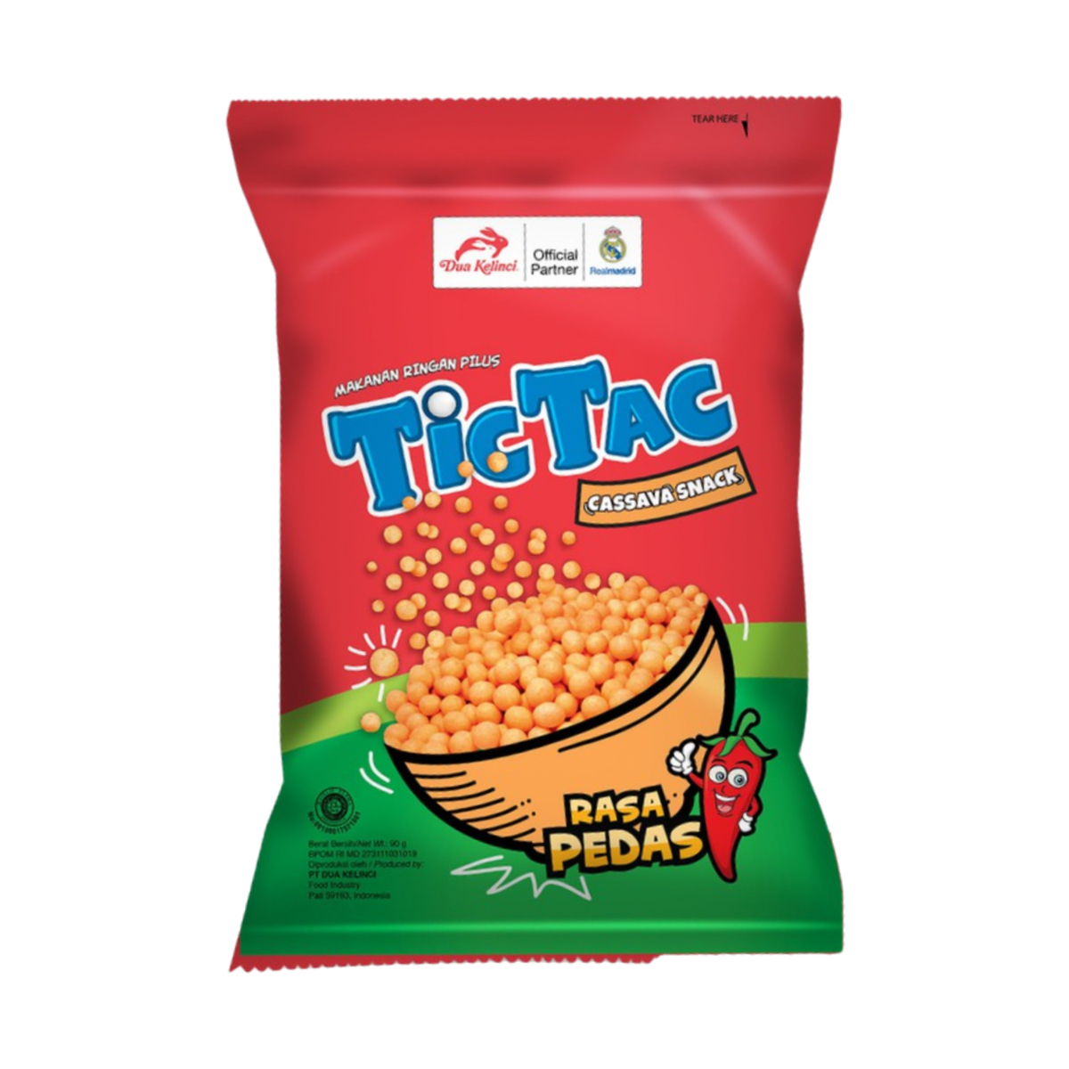 Dua Kelinci Tic Tac Spicy 90g