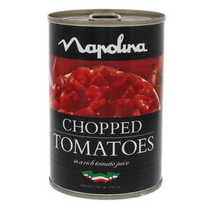 Buy Napolina Chopped Plum Tomatoes in Rich Tomato Juice 400 g Online at Best Price | Cooking Sauce | Lulu UAE in UAE