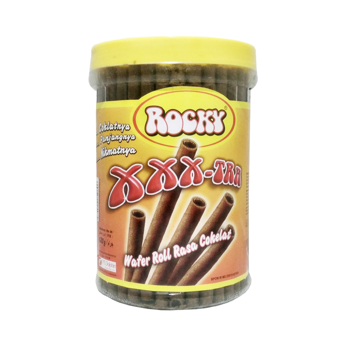 Rocky Xtra Wafer Stick Chocolate 620g