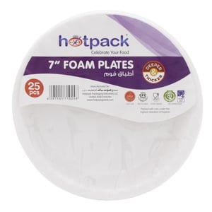 Mapco Foam Plates 7inch 25pcs