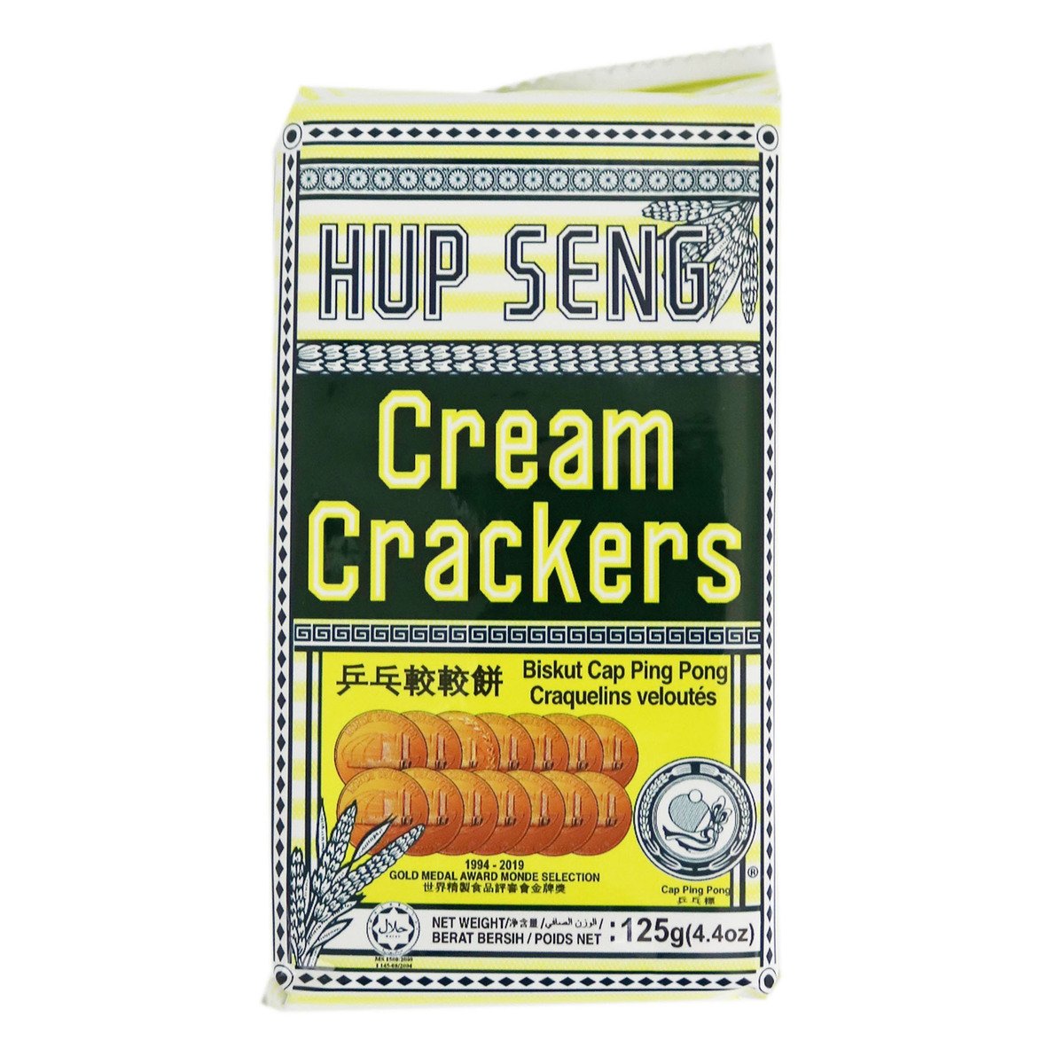 Hup Seng Cracker Mini Cream 125g