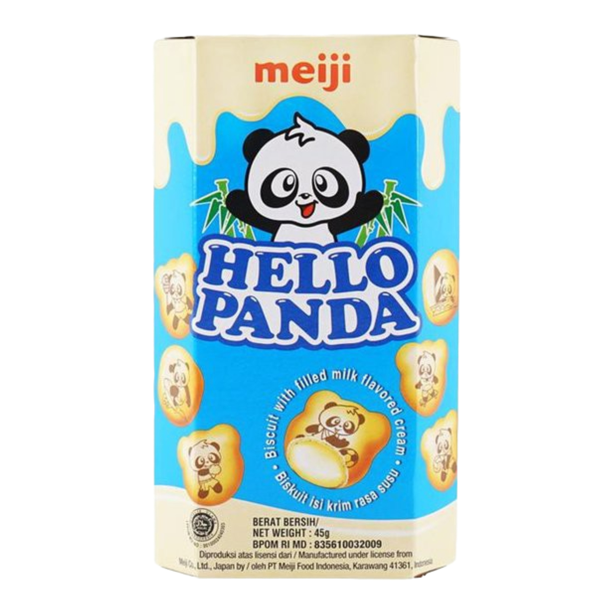 Meiji Hello Panda Milk Vanilla 45g