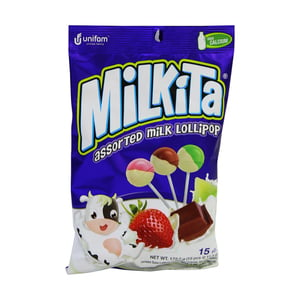 Milkita Milk Lollipop 15pcs