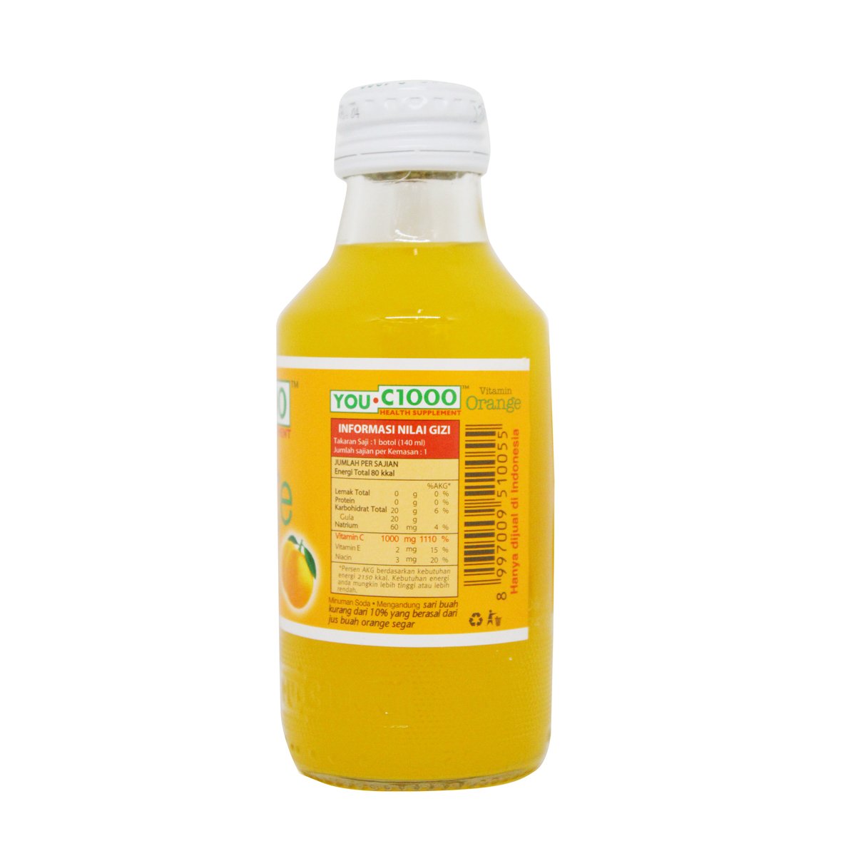 You C1000 Orange Botol 140ml