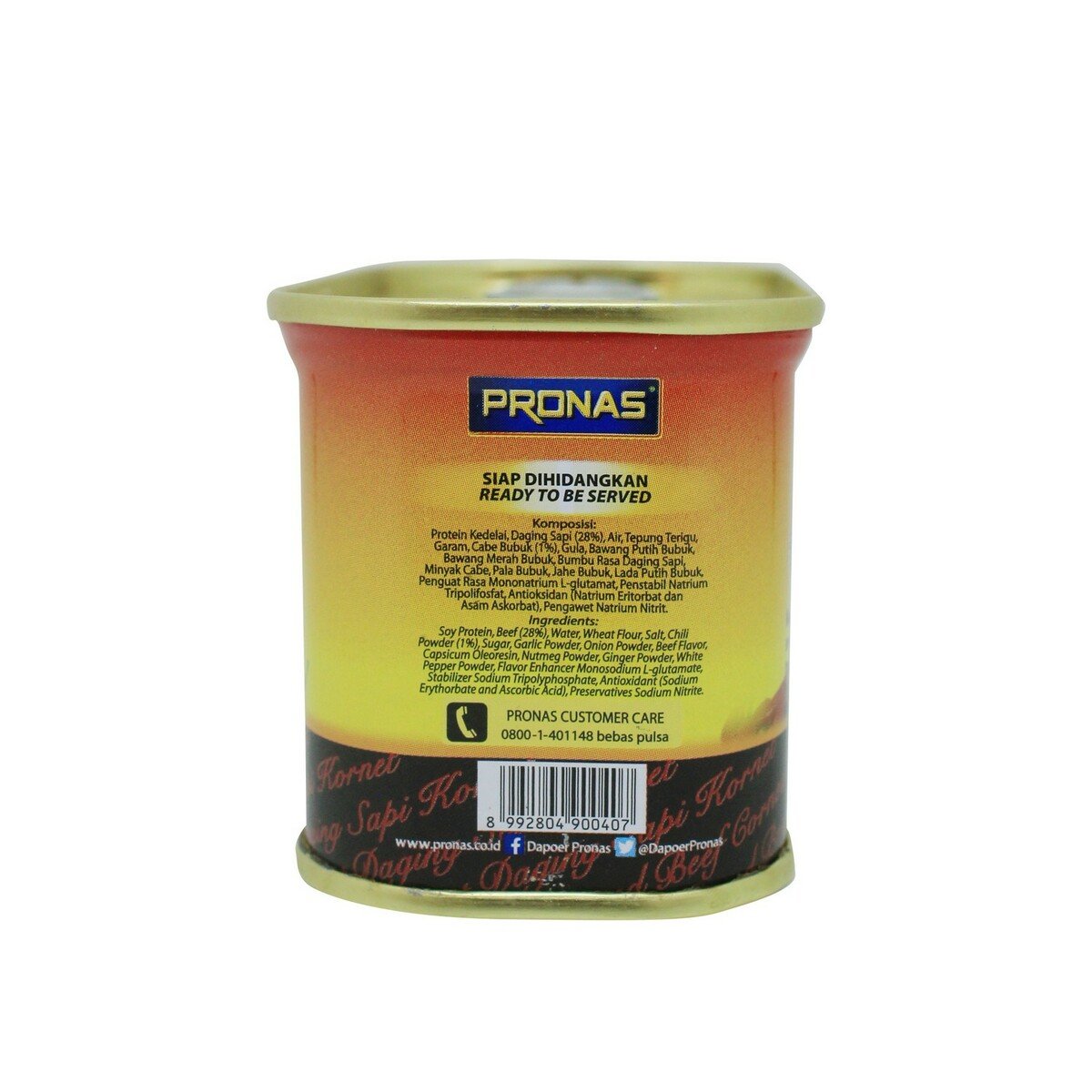 Pronas Corned Beef Chili 198g