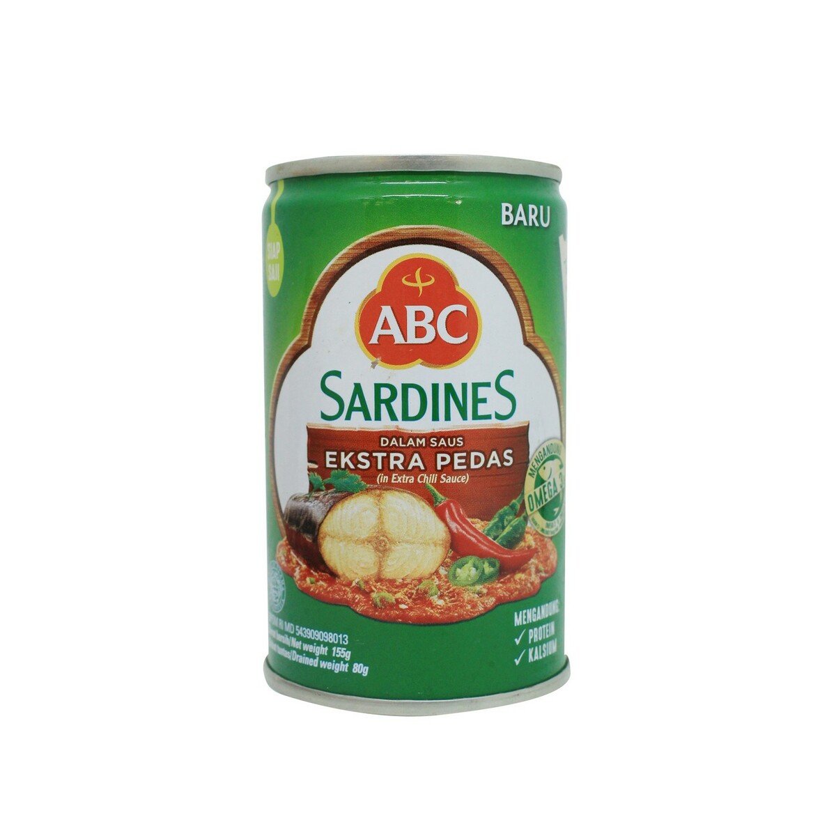 ABC Sarden Saus Extra Pedas 155g