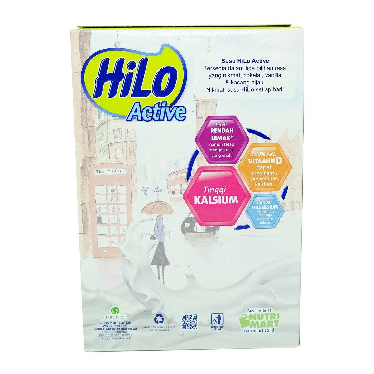 Hilo Active Milk Vanilla 500g