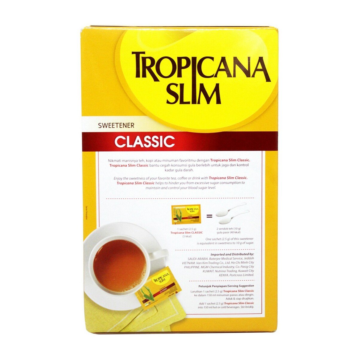 Tropicana Slim Sweetener Classic 100pcs