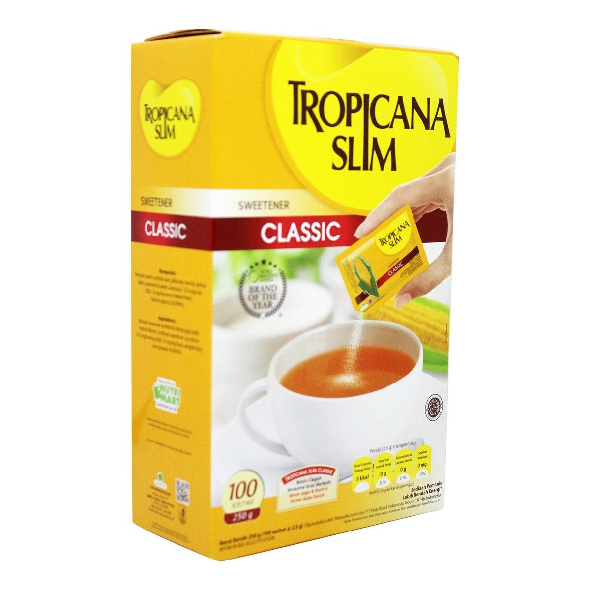 Tropicana Slim Sweetener Classic 100pcs