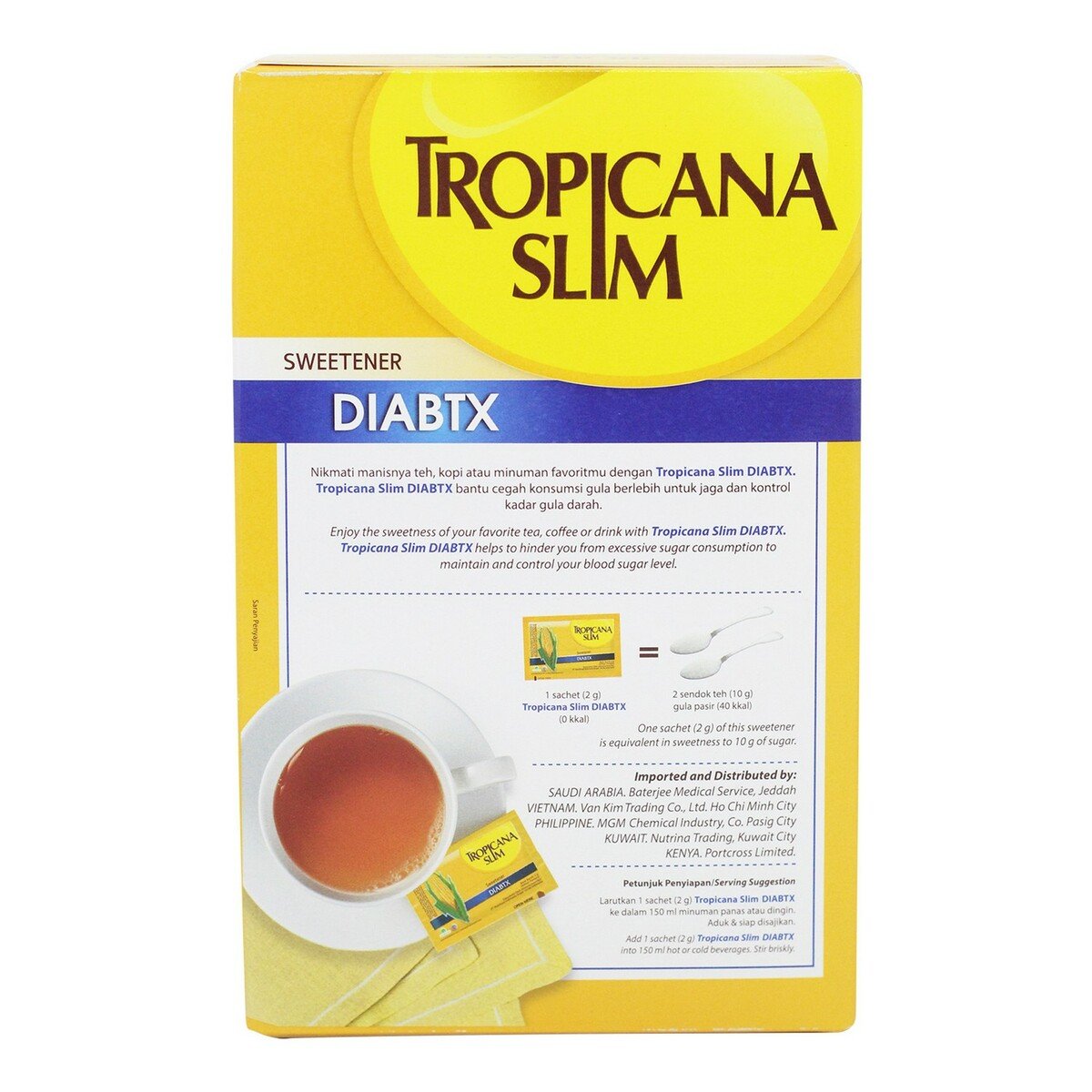 Tropicana Slim Sweetener Diabetics 50pcs