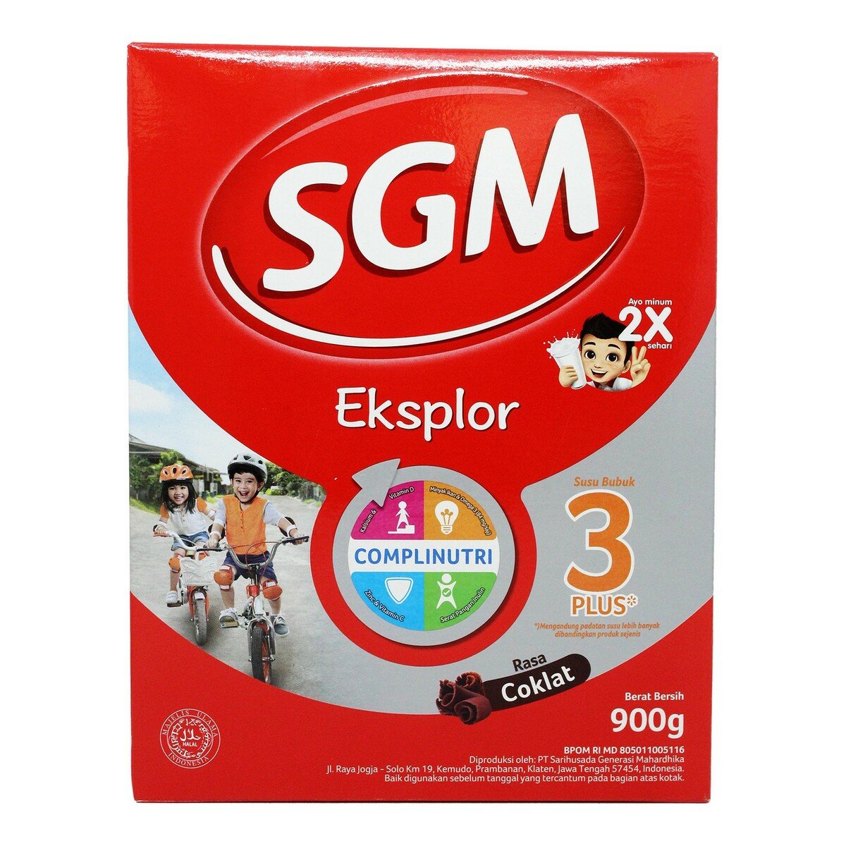 SGM Eksplor 3+ Milk Chocolate 900g