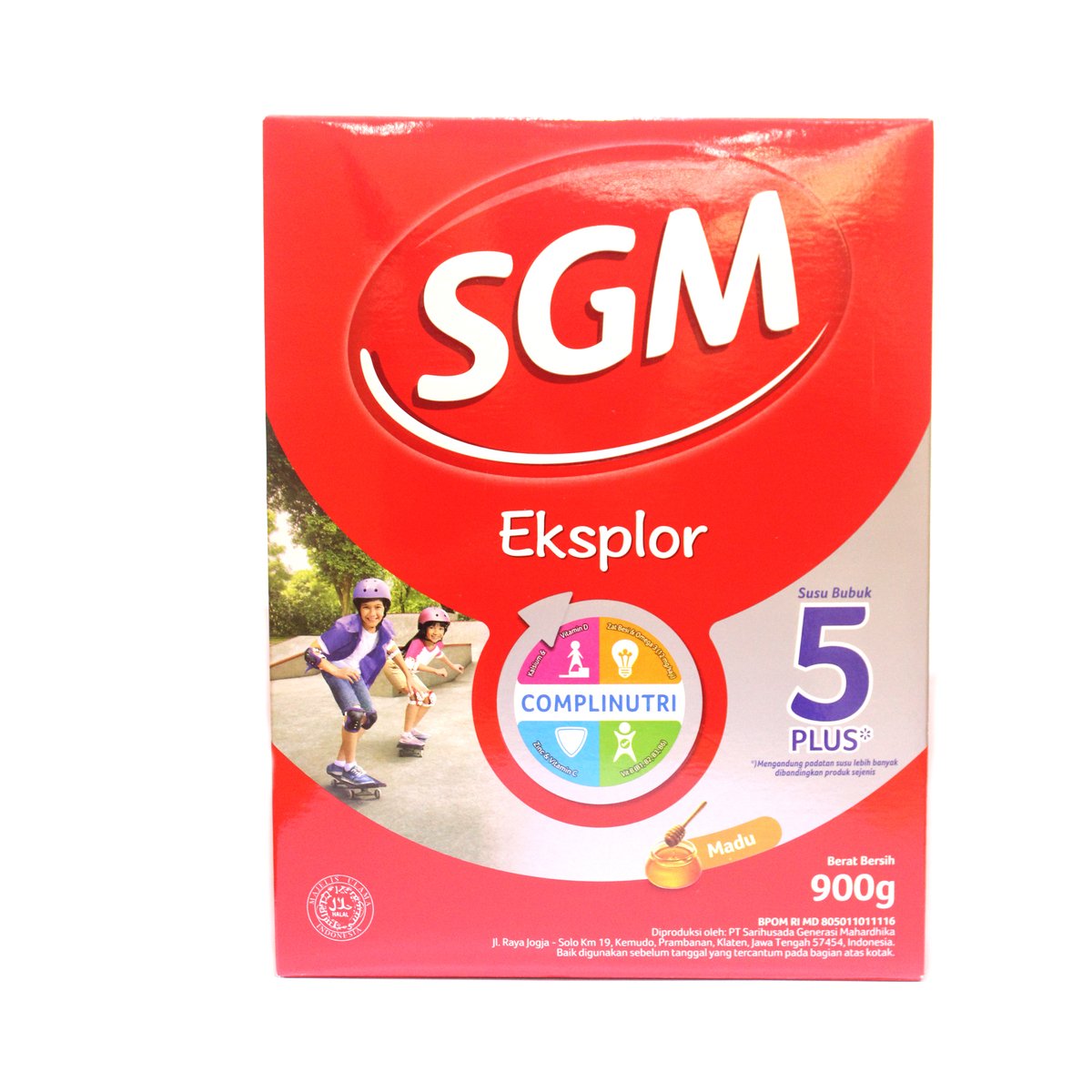 SGM Eksplor 5+ Milk Honey 900g