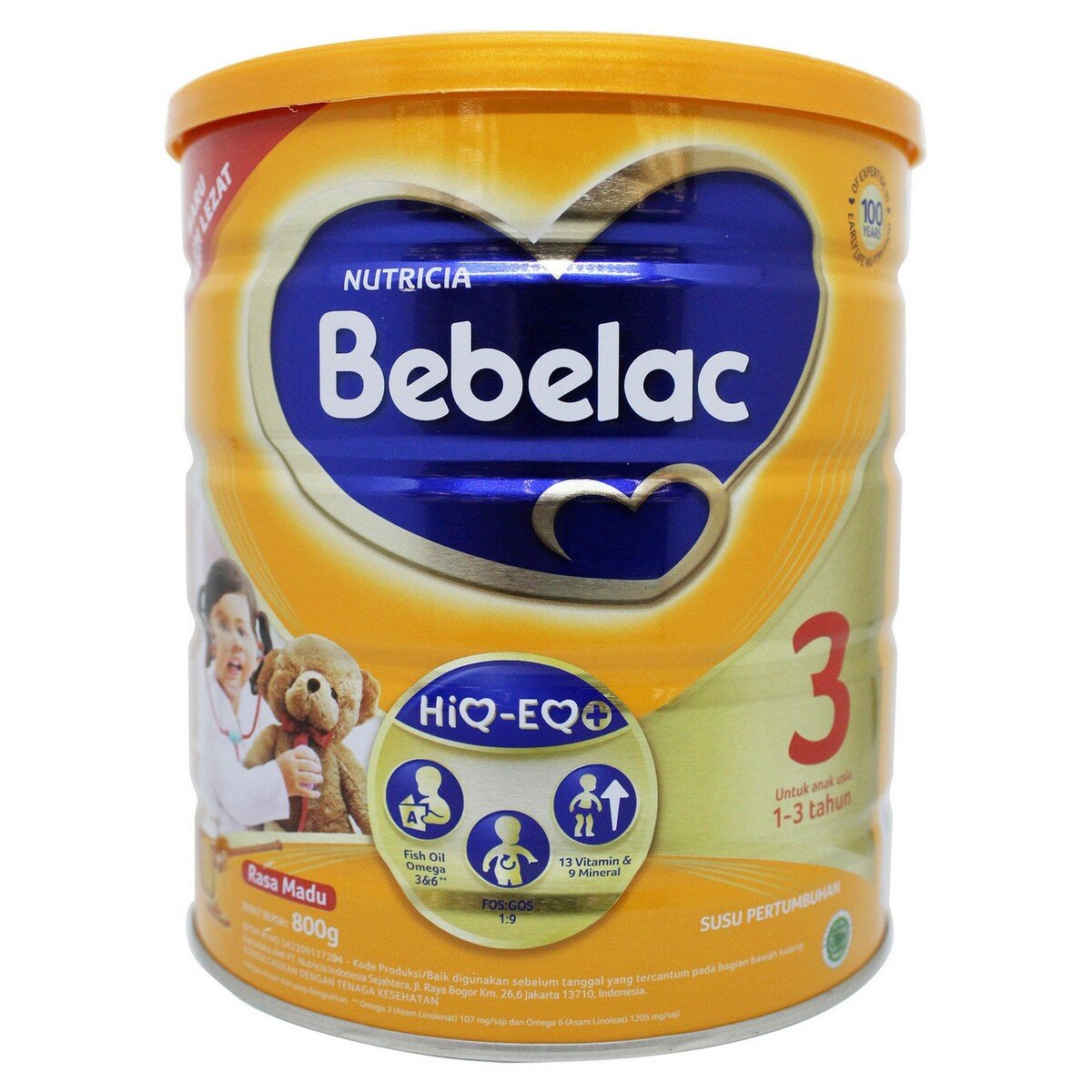 Bebelac 3 Milk Honey Tin 800g