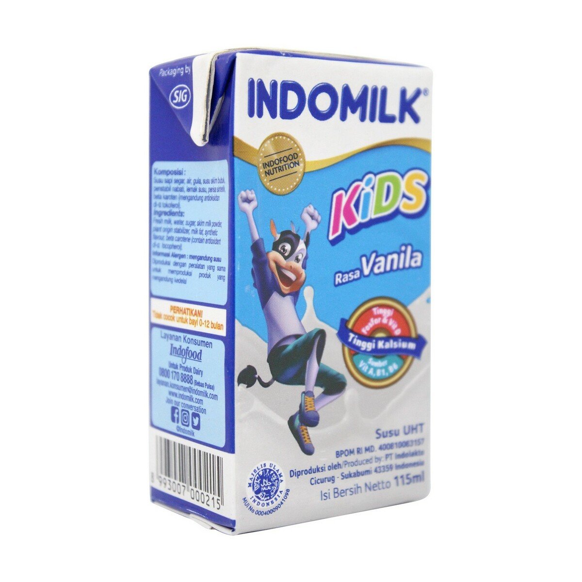 Indomilk UHT Vanila 115ml