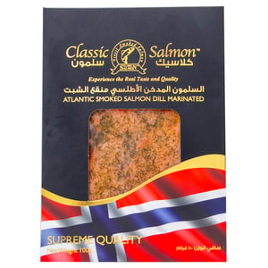 Caviar Classic Atlantic Smoked Salmon Dill Marinated 100g