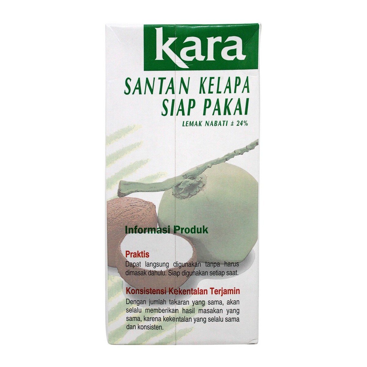 Kara Green Coconut Milk 1Litre