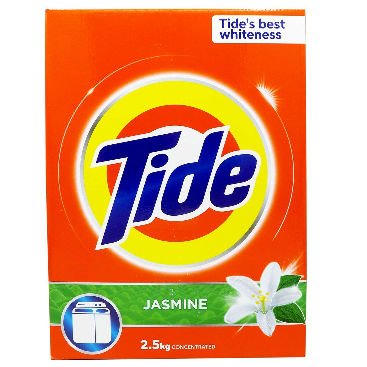 Buy Tide Top Load Washing Powder Jasmine 2.5kg Online at Best Price | Washing Pwdr T.Load | Lulu KSA in Saudi Arabia
