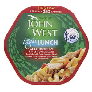 John West Light Lunch Mediterranean Style Tuna Salad 220g