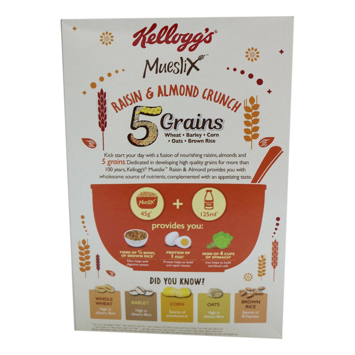 Kelloggs Mueslix Raisin & Almond Crunch 375g