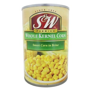 S&W Whole Kernel Corn 15.25Oz