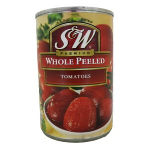 S&W Whole Pelled Tomatoes 411g