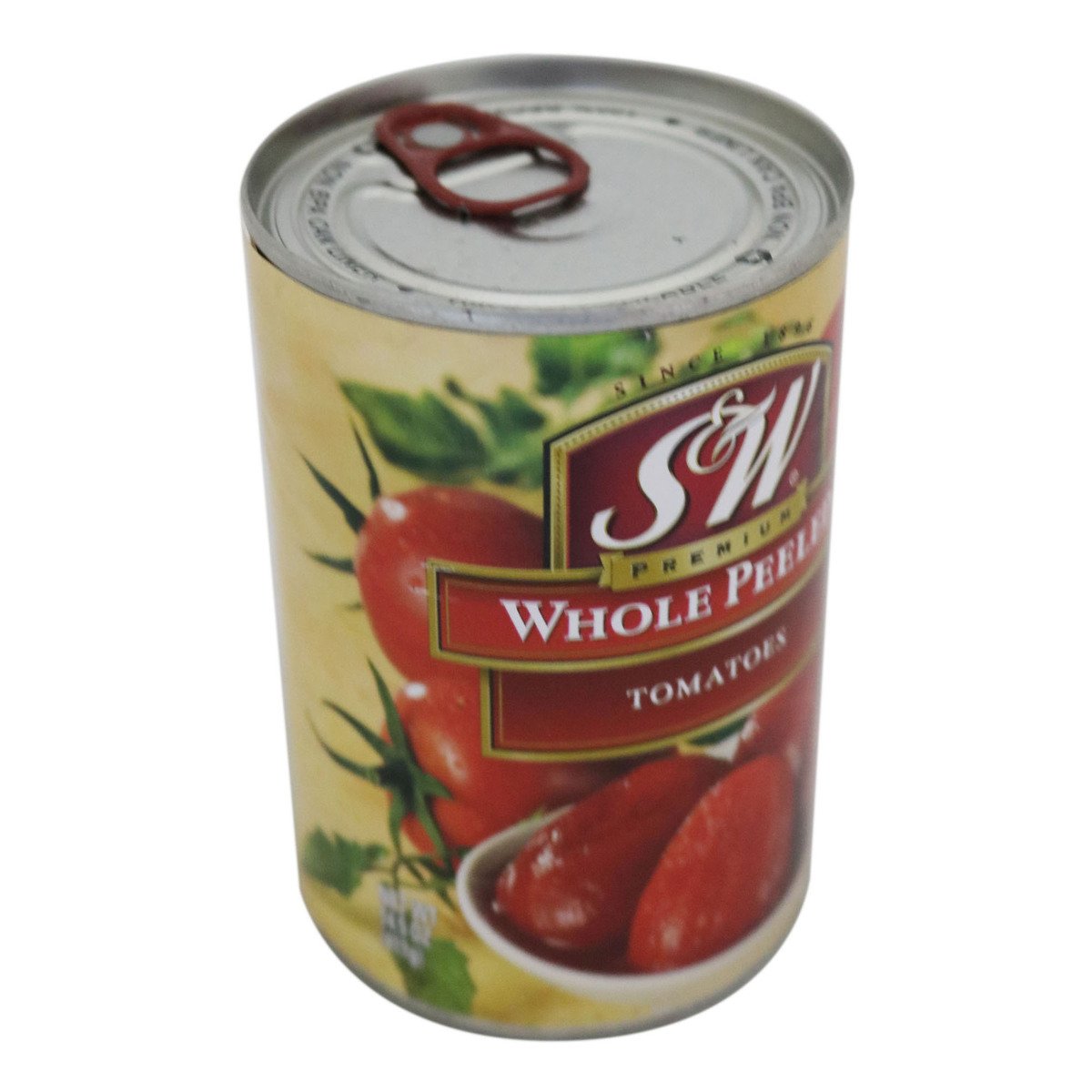 S&W Whole Pelled Tomatoes 411g