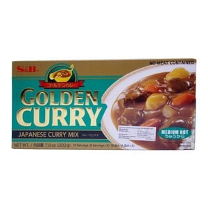 S&B Golden Curry Saus Mix Medium Hot 220g