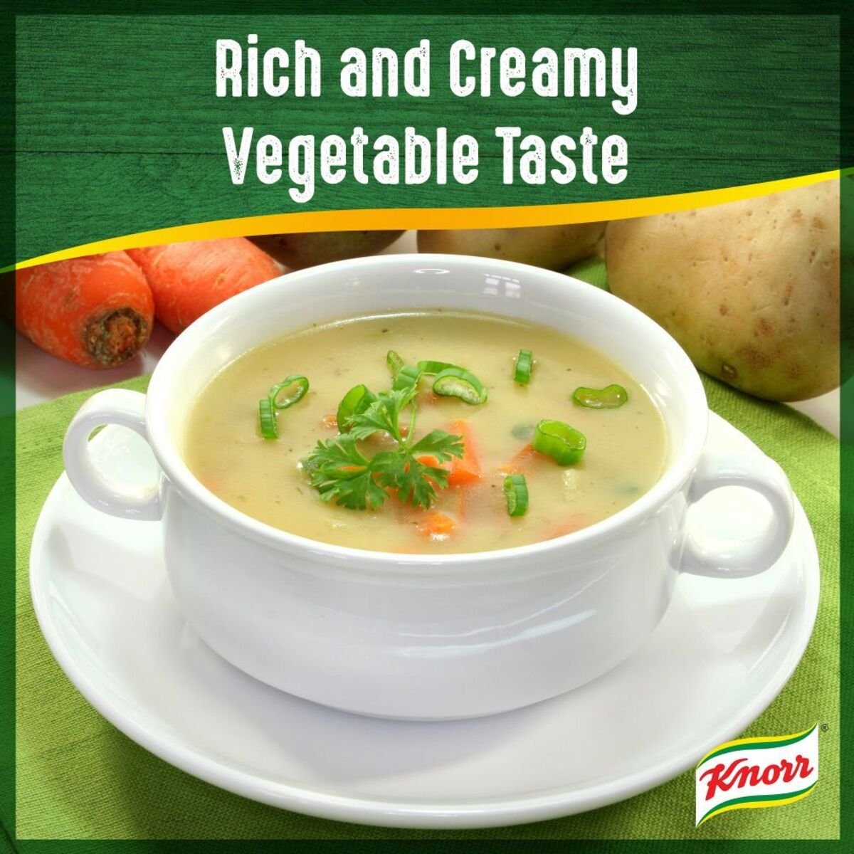 Knorr Packet Soup Cream of Vegetables 12 x 79 g