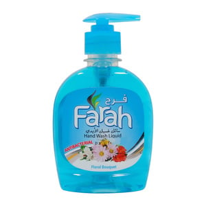 Farah Anti-Bacterial Handwash Liquid Floral Bouquet 270ml