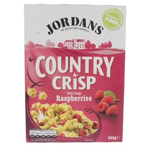 Buy Jordans Country Crisp With Tangy Raspberries 500 g Online at Best Price | Muesli | Lulu KSA in Kuwait