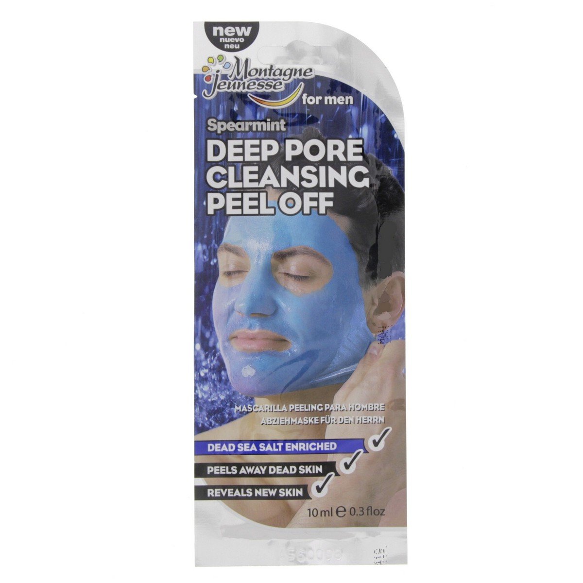 Montagne Jeunesse Deep Pore Cleansing Peel Off spearmint Men 10 g
