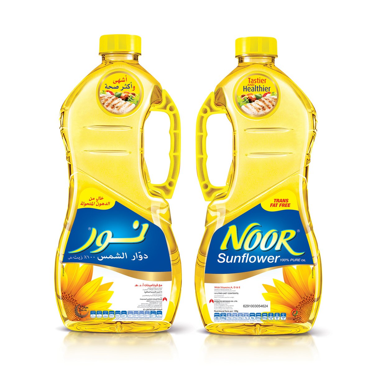 Noor 100% Pure Sunflower Oil Promo 2 x 1.8 Litres