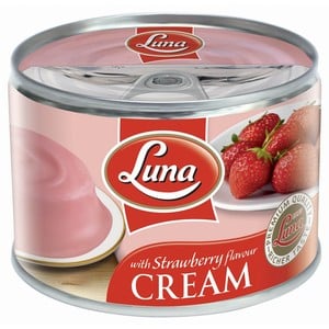 Luna Strawberry Flavoured Cream 155g
