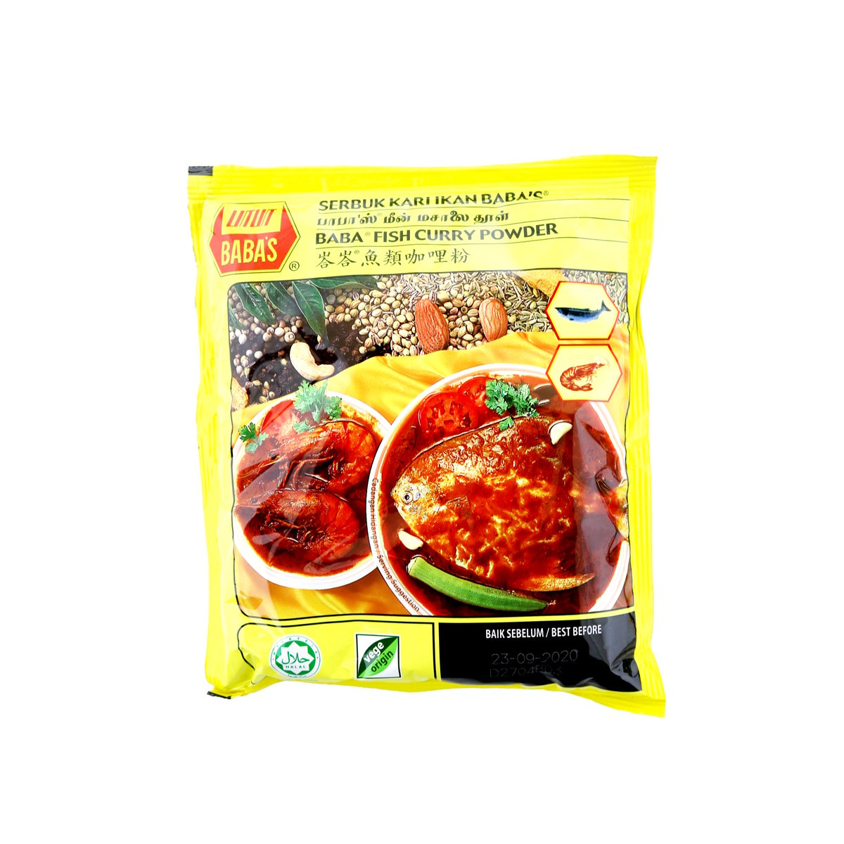 Babas Fish Curry Powder 250g