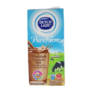Dutch Lady Uht Milk Chocolate 1Litre