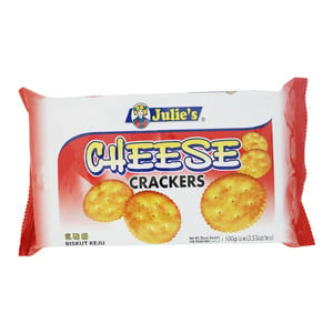 Julies Cheese Crackers 100g