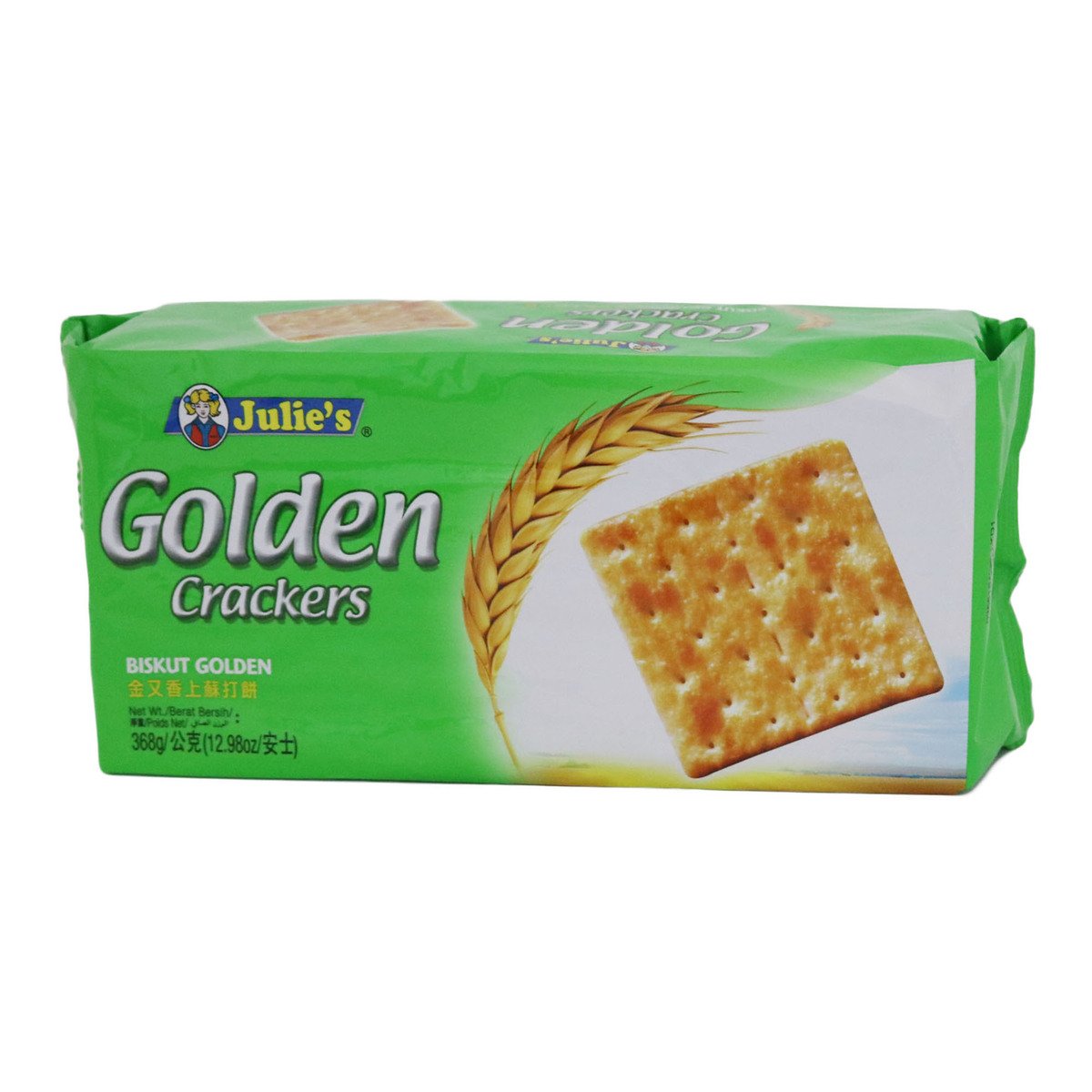 Julies Golden Crackers 368g