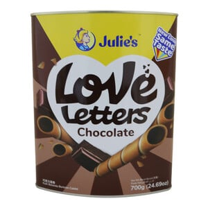 Julies Love Letter Chocolate Biscuits 700g