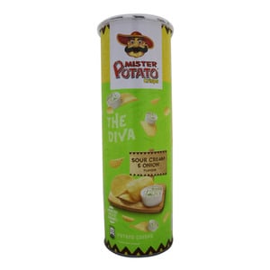Mister Potato Crisps Sour Cream & Onion 125g