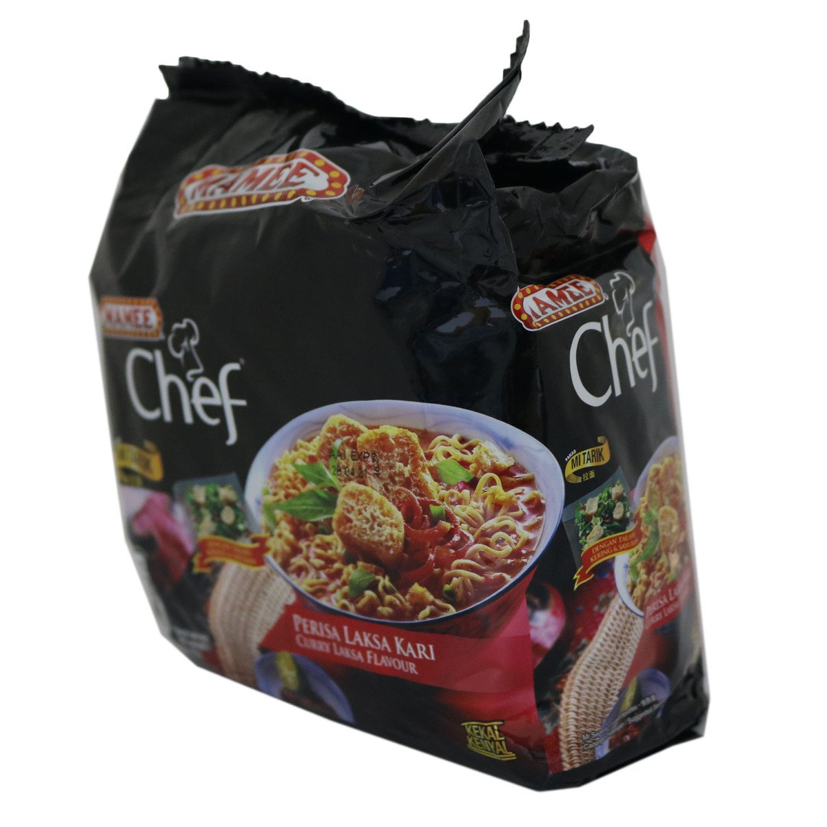 Mamee Chef Curry Laksa 4 x 95g