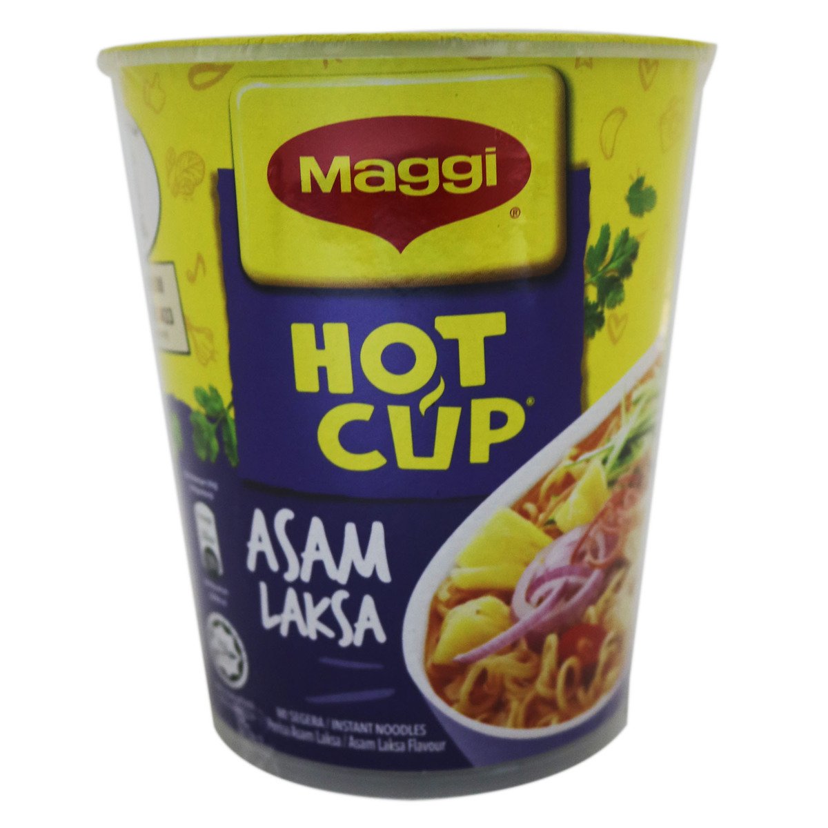 Maggi Hot Cup Asam Laksa 60g