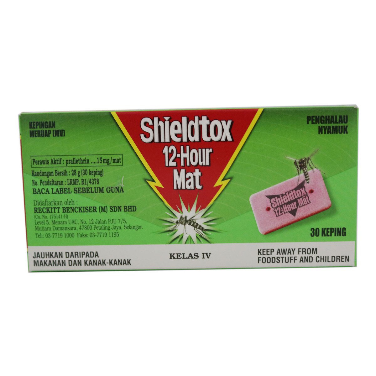 Shieldtox 12 Hour Mat Refill 30pcs