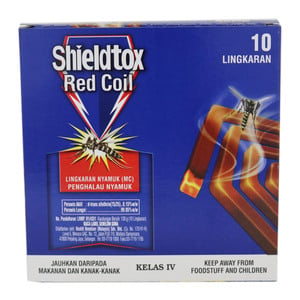 Shieldtox Hexa Red Coil 10pcs